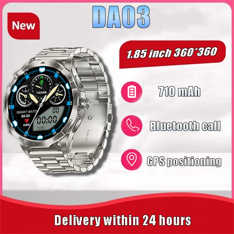 The new outdoor GPS Smart sports watch 100+ Sports mode 1.85-inch 360*360 HD large screen is suitable for Xiaomi Huawei ios 2024
The new outdoor GPS Smart sports watch 100+ Sports mode 1.85-inch 360*360 HD large screen is suitable for Xiaomi Huawei ios 2024