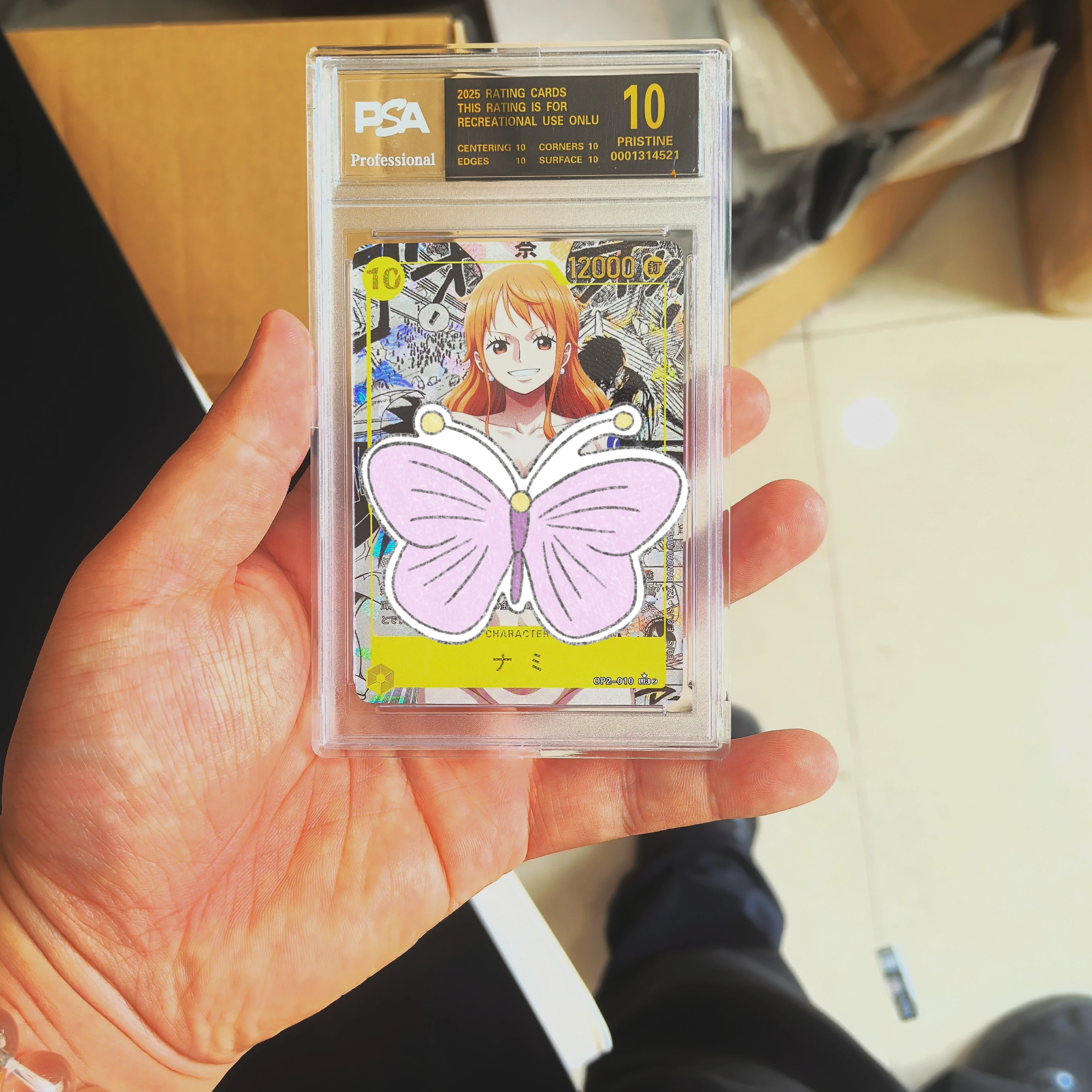 diy one piece opcg psa10 Self Control Collect Signature Trading Flash Card Anime Cartoon Gift
diy one piece opcg psa10 Self Control Collect Signature Trading Flash Card Anime Cartoon Gift