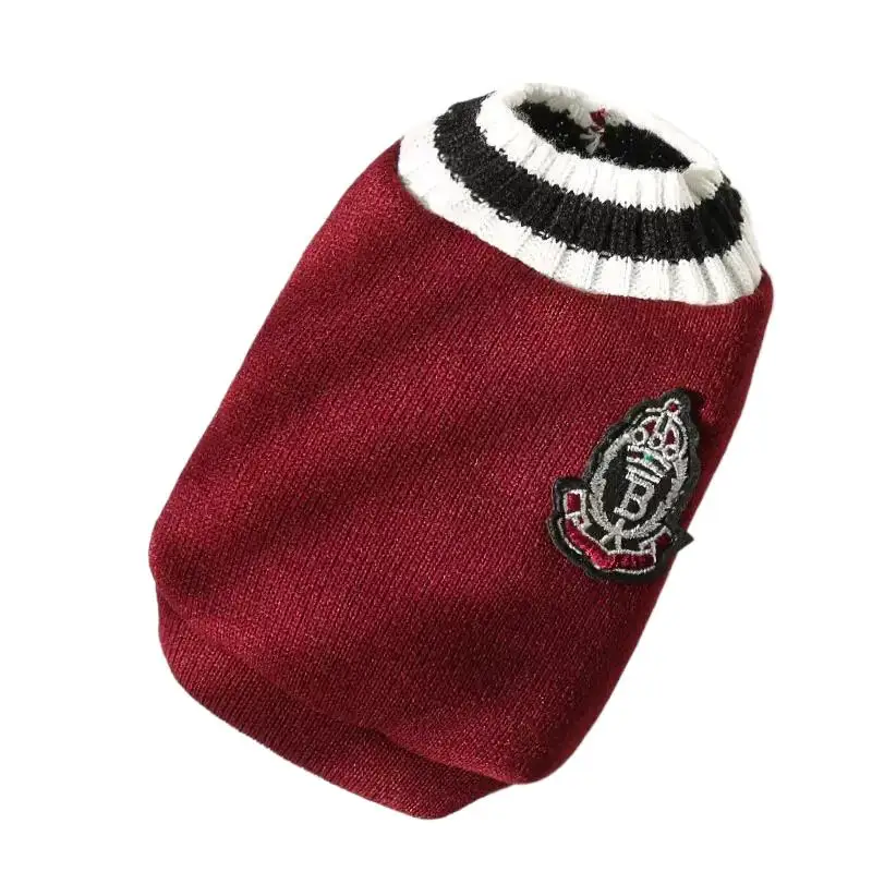 Academy Style Cat Vest Embroidered Autumn And Winter Sleeveless Warm Knitted Vest Pet Clothing
Academy Style Cat Vest Embroidered Autumn And Winter Sleeveless Warm Knitted Vest Pet Clothing