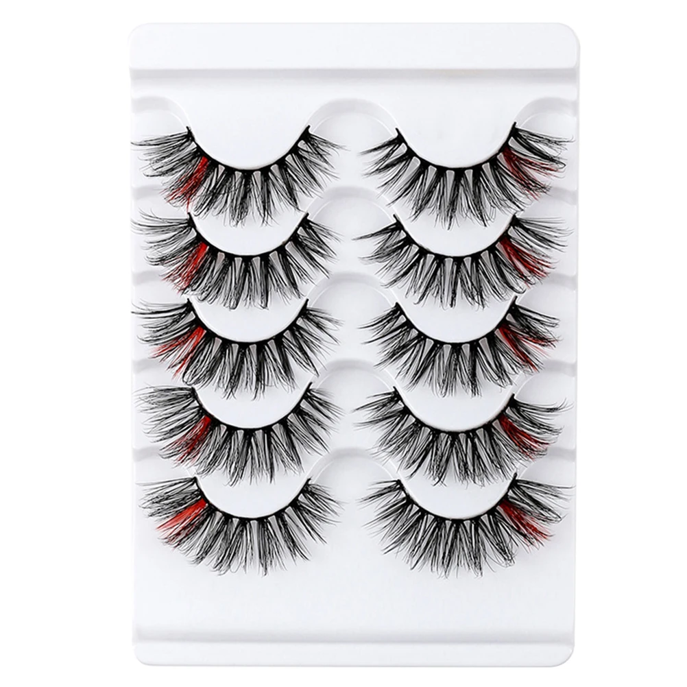 3D False Eyelashes 5 Pairs Artificial Natural Party Imitation Thickening Longer lashes Extensions for Salon
3D False Eyelashes 5 Pairs Artificial Natural Party Imitation Thickening Longer lashes Extensions for Salon