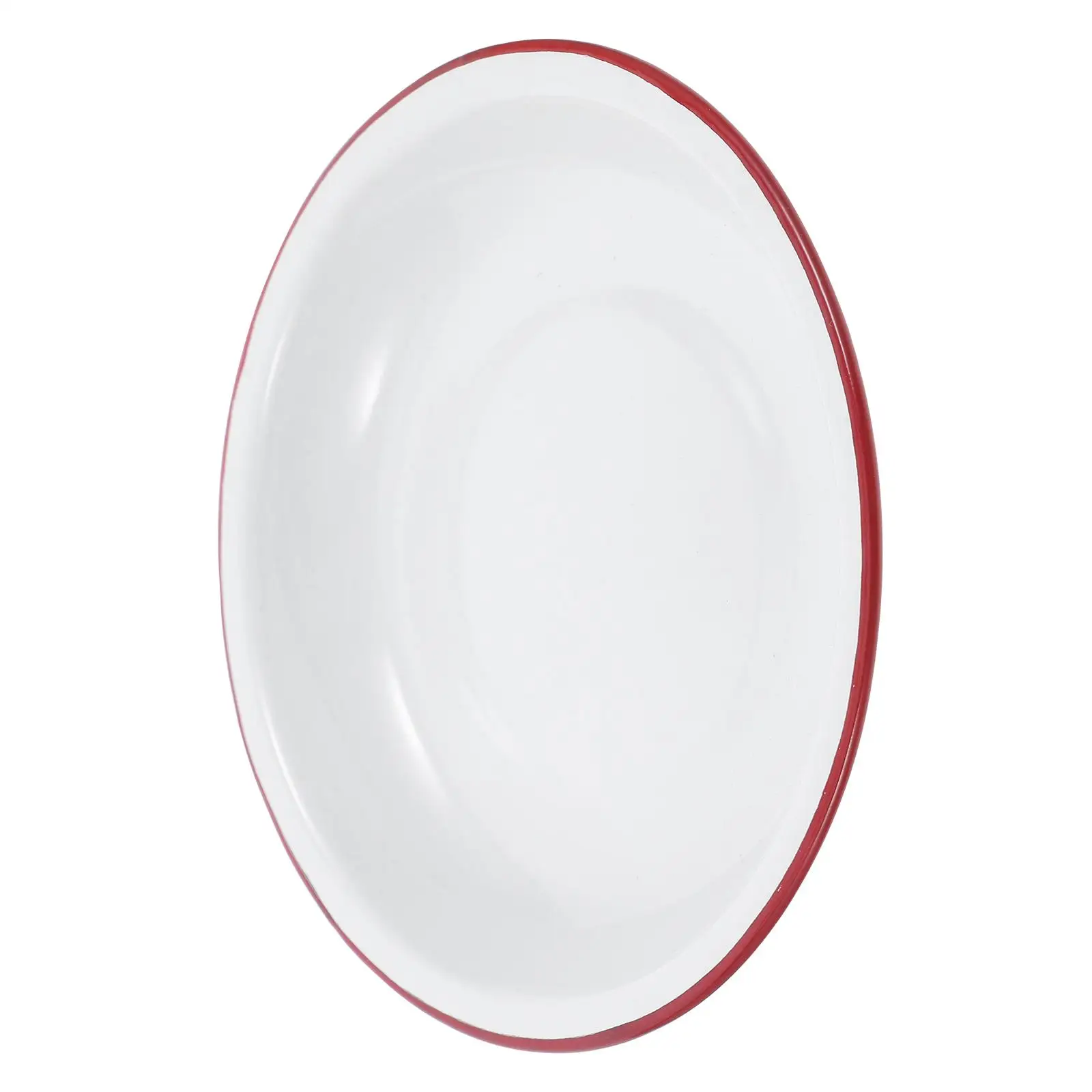 Enamel Plate Enamelware Salad Mixing Bowls Ceramic Deep Plates for Dinner Western 
Enamel Plate Enamelware Salad Mixing Bowls Ceramic Deep Plates for Dinner Western