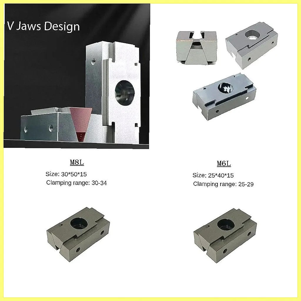 M6L M8L Adjustable Side Fixed Clamp Fixture Wedge Expansion Machine Tabletop for Sculpture Carving Tool Model Figures
M6L M8L Adjustable Side Fixed Clamp Fixture Wedge Expansion Machine Tabletop for Sculpture Carving Tool Model Figures
