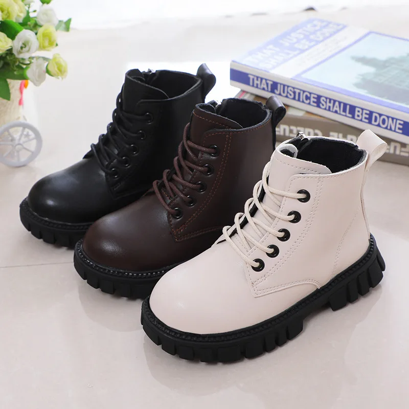 2022 New Fashion Flat Children Shoes For Girls Autumn Rivet Chain Leather Sports Boots Sneakers Kids Ankle Boots 3 4 5 7 12 Year
2022 New Fashion Flat Children Shoes For Girls Autumn Rivet Chain Leather Sports Boots Sneakers Kids Ankle Boots 3 4 5 7 12 Year