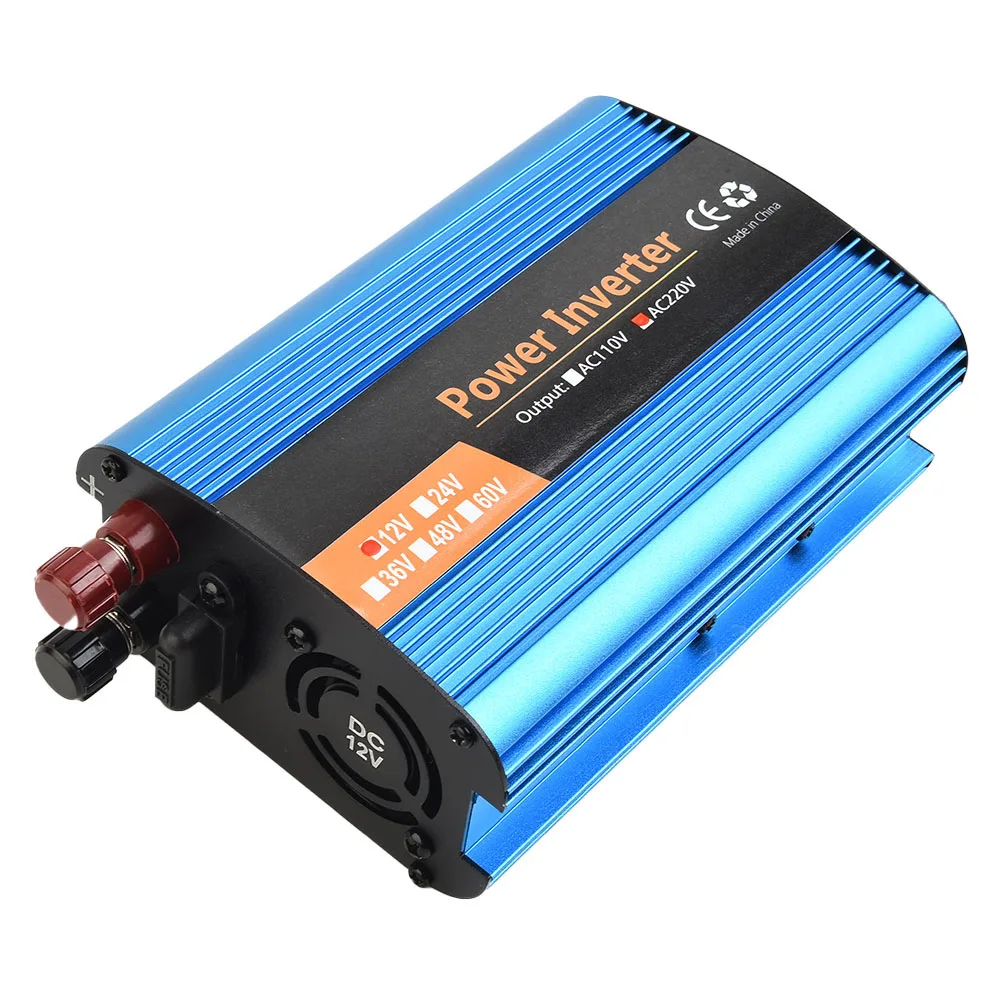 High Quality Practical To Use Power Inverter High Power 1 Set 12V/24V-220V 4000W Accessories Aluminum Alloy Blue
High Quality Practical To Use Power Inverter High Power 1 Set 12V/24V-220V 4000W Accessories Aluminum Alloy Blue