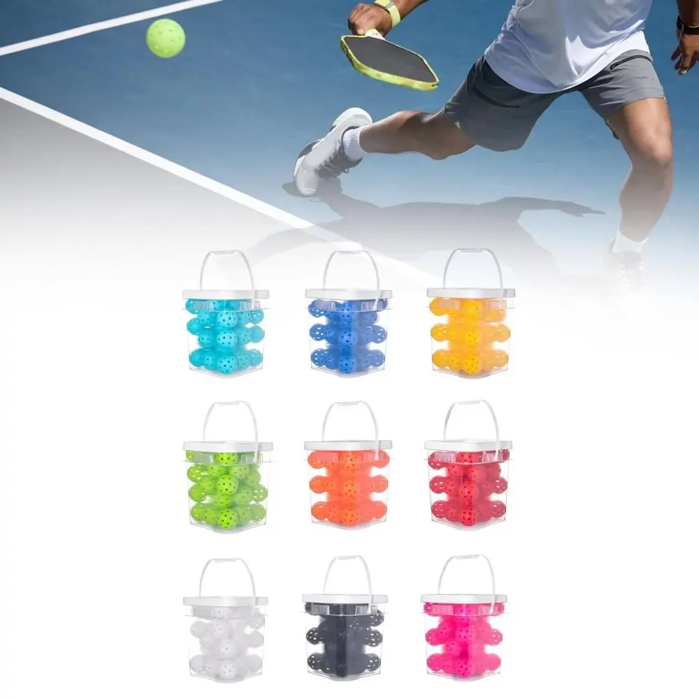 36Pcs New 74mm Pickleball Balls 40 Holes Durable Training Paddle Balls Standard Pickleball Accessories Pickleball Trainer
36Pcs New 74mm Pickleball Balls 40 Holes Durable Training Paddle Balls Standard Pickleball Accessories Pickleball Trainer