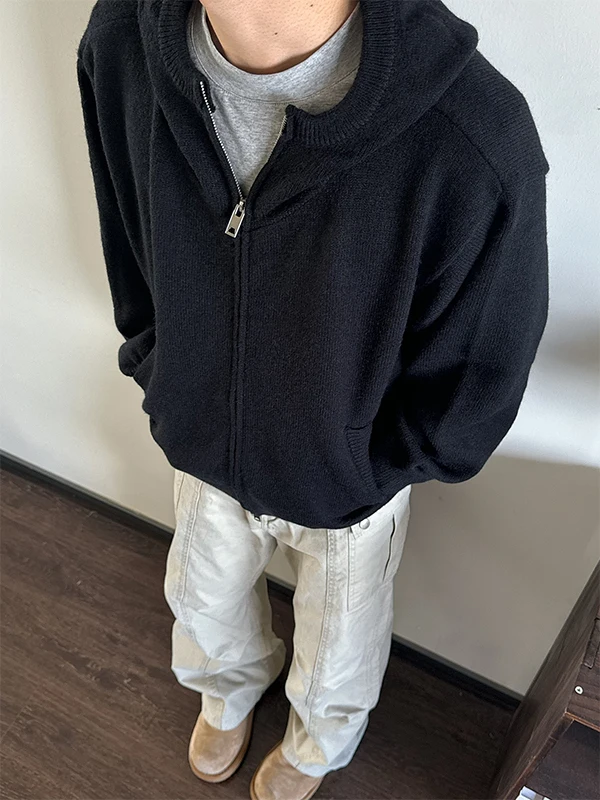 American Retro Hat Knitted Sweater Cleanfit Open Cardigan Sweater Men's Autumn Lazy Versatile Top Polyester Fiber Casual Sle
American Retro Hat Knitted Sweater Cleanfit Open Cardigan Sweater Men's Autumn Lazy Versatile Top Polyester Fiber Casual Sle