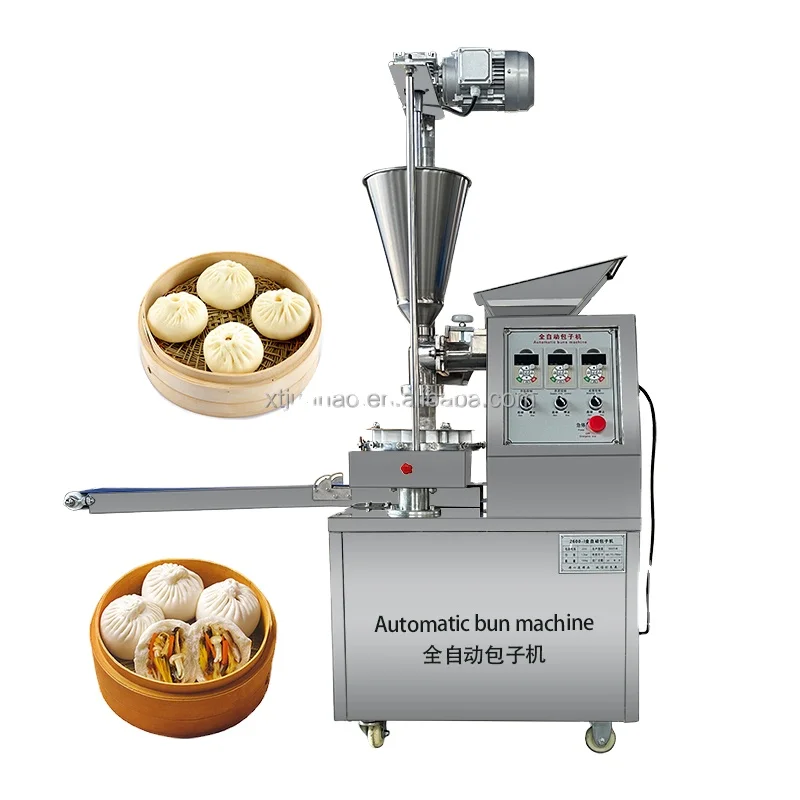 Full Automatic Fried Steamed Buns Machine Steamed Stuffed Bun Machine Round Bun Making With Vegetable for Canteen
Full Automatic Fried Steamed Buns Machine Steamed Stuffed Bun Machine Round Bun Making With Vegetable for Canteen
