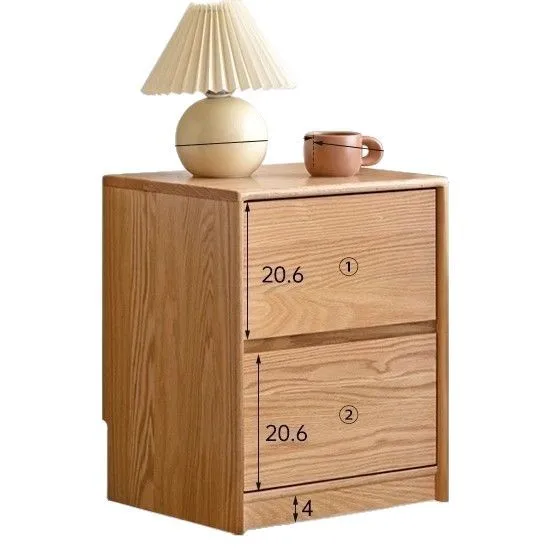 Solid wood bedside table, bedside oak storage, simple storage in the bedroom, small apartment
Solid wood bedside table, bedside oak storage, simple storage in the bedroom, small apartment