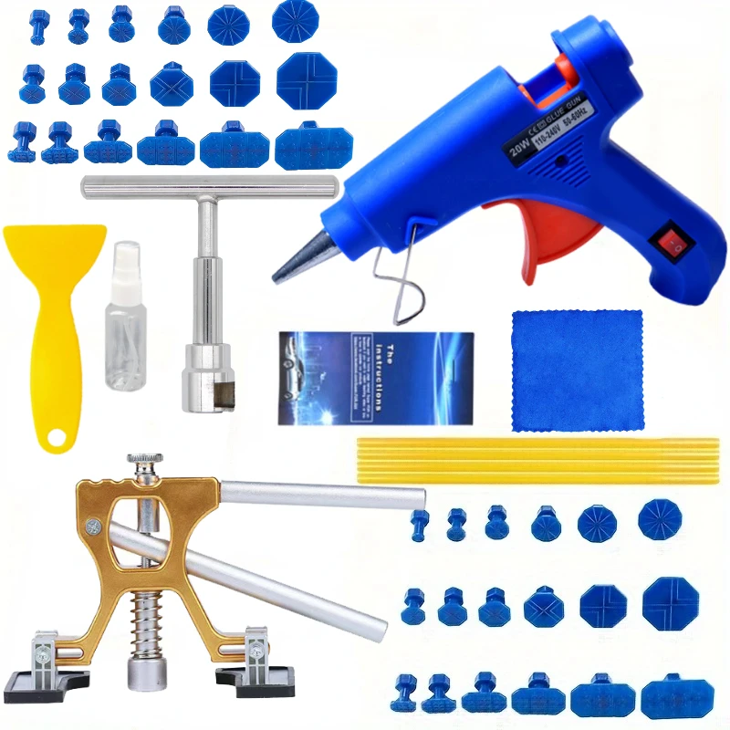 Новые автомобильные инструменты для ремонта вмятин, набор для ремонта вмятин без покраски, наборы для удаления вмятин без покраски, съемник вмятин для автомобилей
Новые автомобильные инструменты для ремонта вмятин, набор для ремонта вмятин без покраски, наборы для удаления вмятин без покраски, съемник вмятин для автомобилей