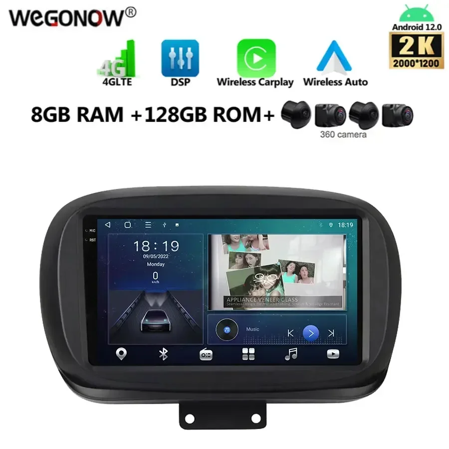2000*1200 360-камера Carplay Auto Android 13.0 8G + 128G Автомобильный DVD-плеер GPS Карта WIFI Bluetooth RDS Радио для Fiat 500X 2014-2020
2000*1200 360-камера Carplay Auto Android 13.0 8G + 128G Автомобильный DVD-плеер GPS Карта WIFI Bluetooth RDS Радио для Fiat 500X 2014-2020