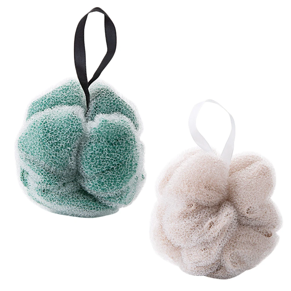 2pcs Shower Bath Ball Flower Sponges Mesh Net Loofah for Men Women Soft Comfortable Body Wash Soap
2pcs Shower Bath Ball Flower Sponges Mesh Net Loofah for Men Women Soft Comfortable Body Wash Soap