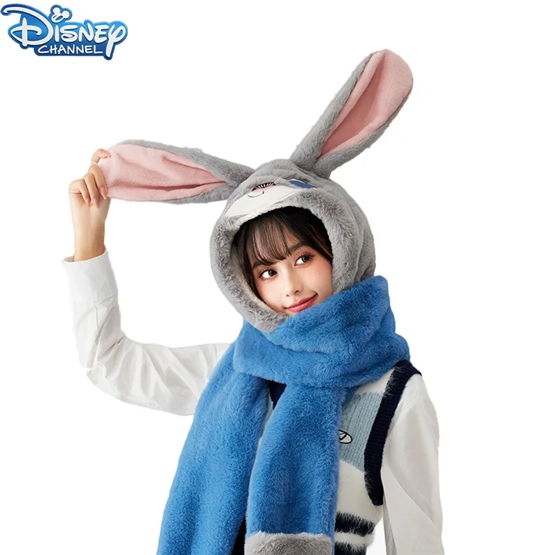 Disney Zootopia Judy Scarf Hat Glove Women Cute Ear Bunny Beanie Winter Warm Soft Thickening Pocket Warm Ear Hats Hooded Skullie
Disney Zootopia Judy Scarf Hat Glove Women Cute Ear Bunny Beanie Winter Warm Soft Thickening Pocket Warm Ear Hats Hooded Skullie