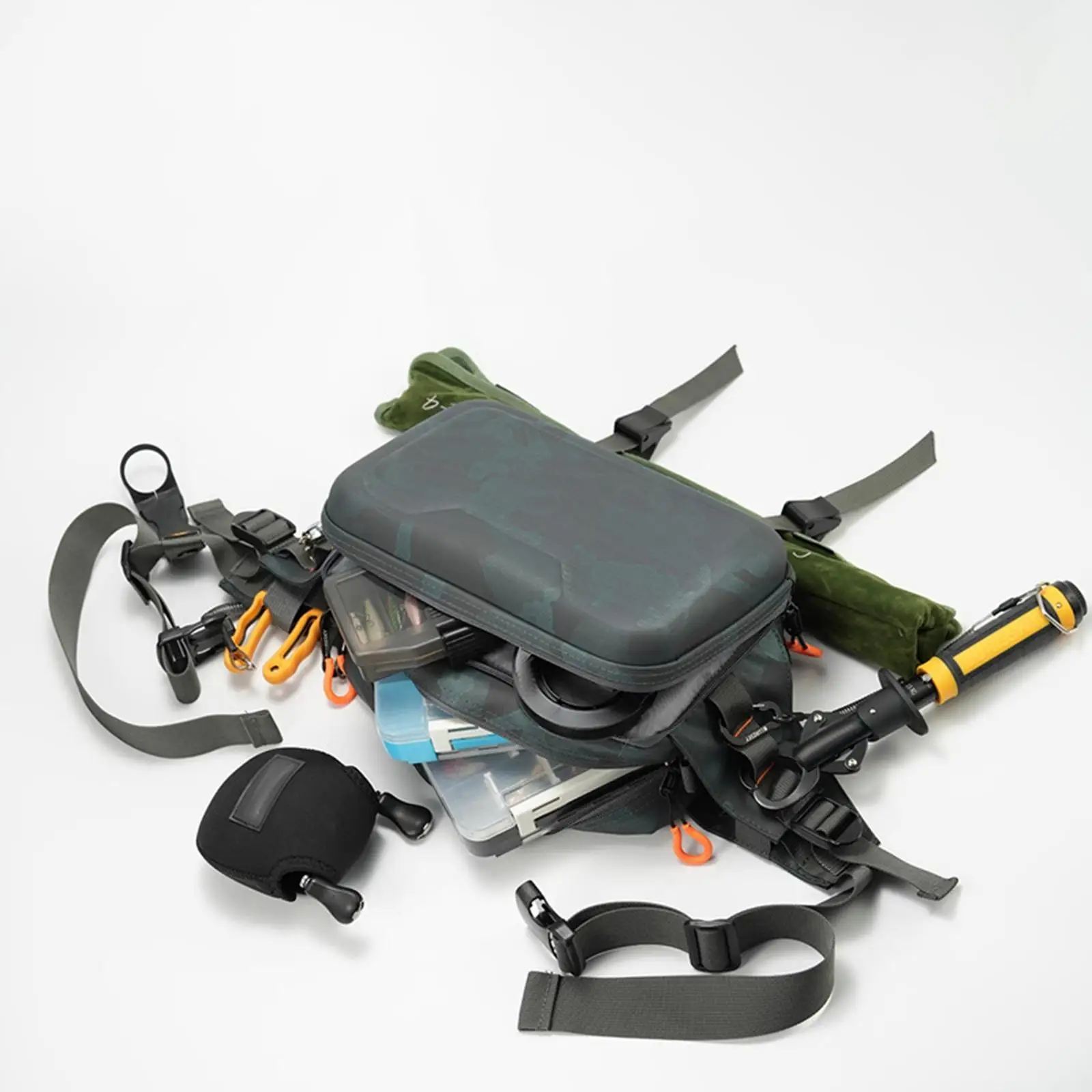 Поясная сумка для рыбалки, портативный многоцелевой регулируемый поясной ремень-органайзер, водонепроницаемый для бега, скалолазания, путешествий, пешего туризма
Поясная сумка для рыбалки, портативный многоцелевой регулируемый поясной ремень-органайзер, водонепроницаемый для бега, скалолазания, путешествий, пешего туризма