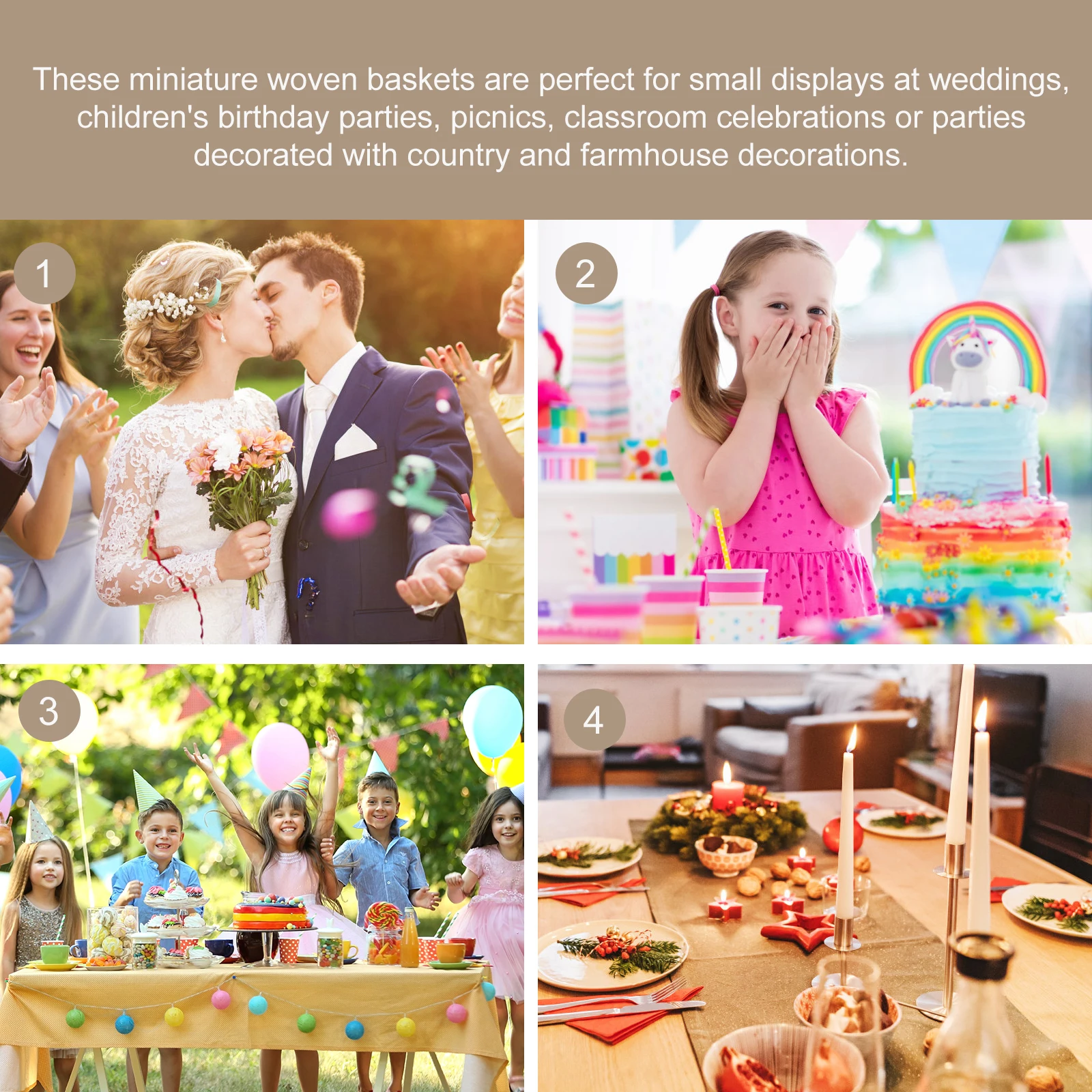 Mini Woven Baskets H made Iron Frame Natural Brown Paper Rattan Storage Home Decor Craft Projects Party Easter Flowers Display 
Mini Woven Baskets H made Iron Frame Natural Brown Paper Rattan Storage Home Decor Craft Projects Party Easter Flowers Display