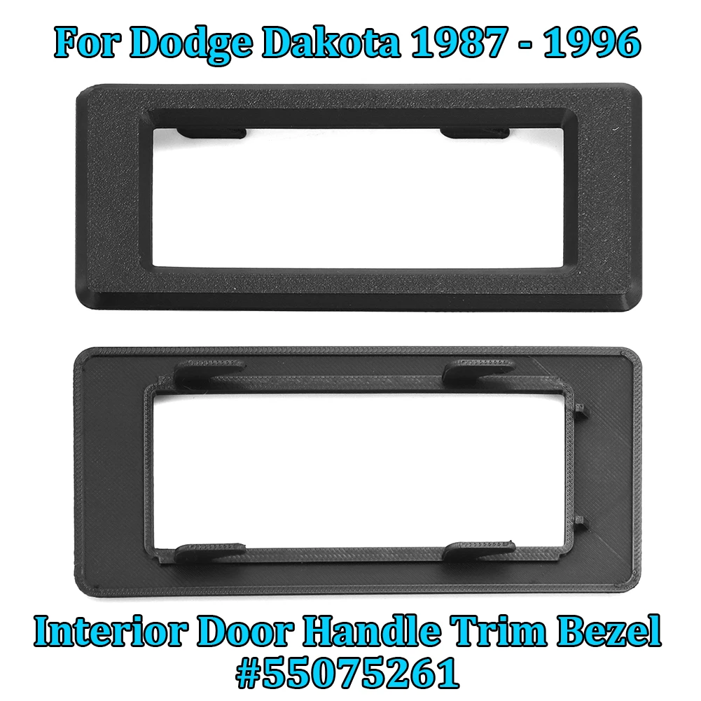 1 Pairs Interior Inside Door Handle Bezel Trim For Dodge Dakota 1990-1996 Left and Right Door Handle Cover Accessories
1 Pairs Interior Inside Door Handle Bezel Trim For Dodge Dakota 1990-1996 Left and Right Door Handle Cover Accessories