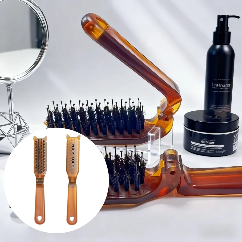 【Logo Custom】50Pcs Customized Exquisite Amber Folding Comb for Carrying and Organizing Hairstyles Customized Wholesale
【Logo Custom】50Pcs Customized Exquisite Amber Folding Comb for Carrying and Organizing Hairstyles Customized Wholesale