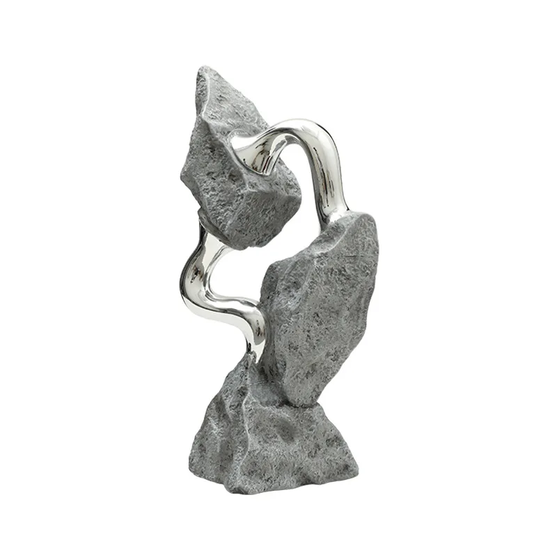 LTT New Chinese Modern Abstract Rock Pulsating Resin Ornament Entrance Decoration Crafts
LTT New Chinese Modern Abstract Rock Pulsating Resin Ornament Entrance Decoration Crafts