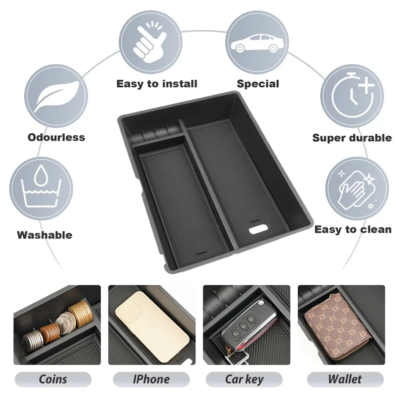 For Nissan Armada 2021-2023 Infiniti QX80 2022 2023 Center Console Organizer Insert Armrest Storage Box Tray Replacement
For Nissan Armada 2021-2023 Infiniti QX80 2022 2023 Center Console Organizer Insert Armrest Storage Box Tray Replacement