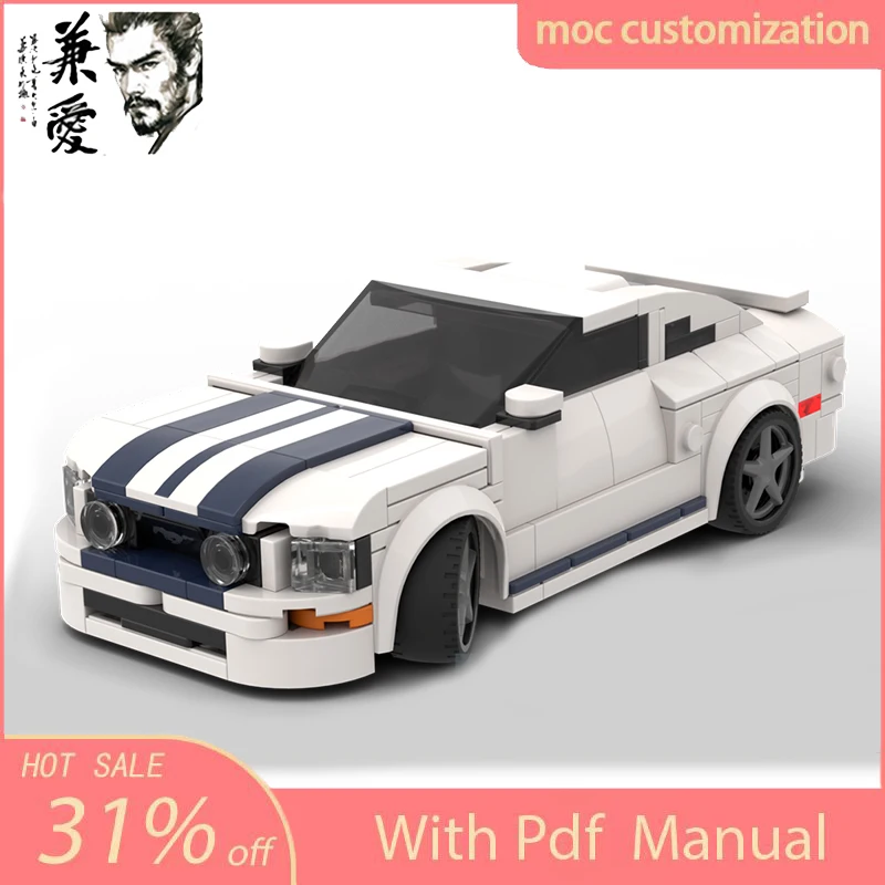 349 шт. MOC Speed Champion Ford Mustang GT 500 суперкар 5-го поколения, строительные блоки, техника гонок, креативный гараж, кирпичные игрушки, подарки
349 шт. MOC Speed Champion Ford Mustang GT 500 суперкар 5-го поколения, строительные блоки, техника гонок, креативный гараж, кирпичные игрушки, подарки
