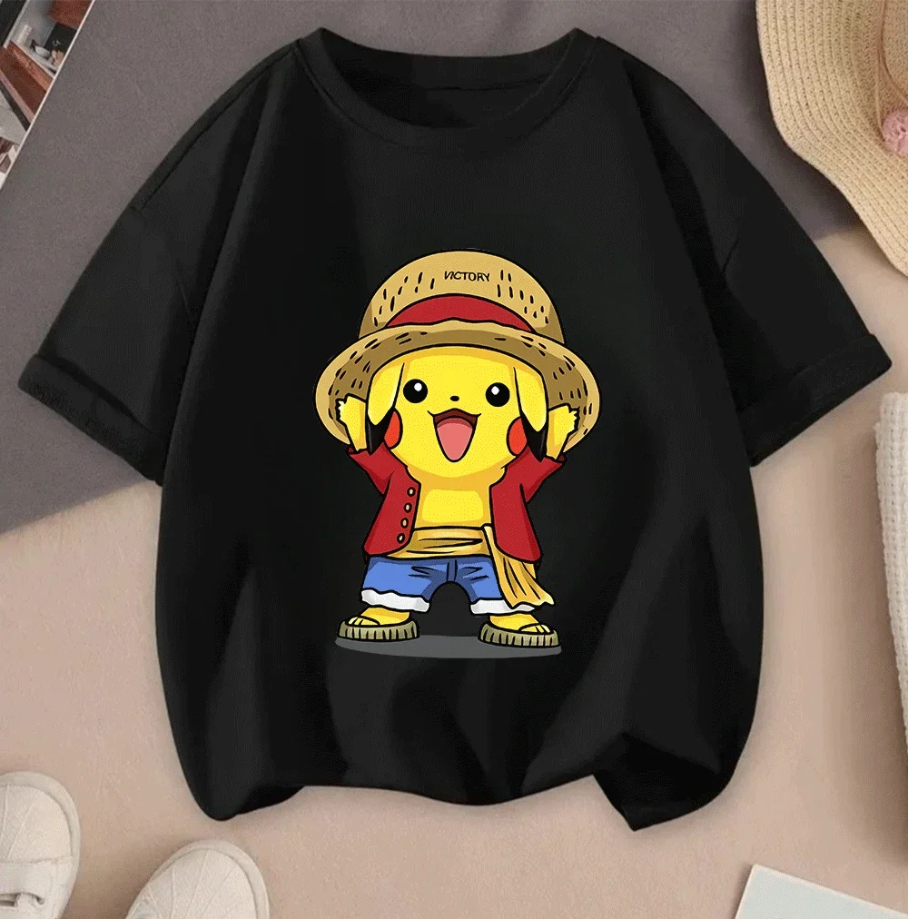 2026 New Summer Arrival, Casual Style Pikachu Cartoon Print Short‑Sleeve Top, Versatile Best‑Selling Kids Wear
2026 New Summer Arrival, Casual Style Pikachu Cartoon Print Short‑Sleeve Top, Versatile Best‑Selling Kids Wear