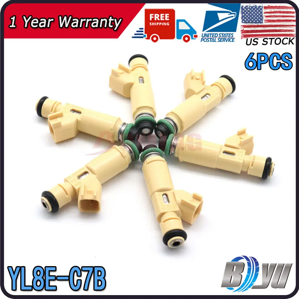 New 6PCS For 2001-04 For Ford Escape & Mazda Tribute 3.0L V6 Fuel Injectors YL8E-C7B
New 6PCS For 2001-04 For Ford Escape & Mazda Tribute 3.0L V6 Fuel Injectors YL8E-C7B