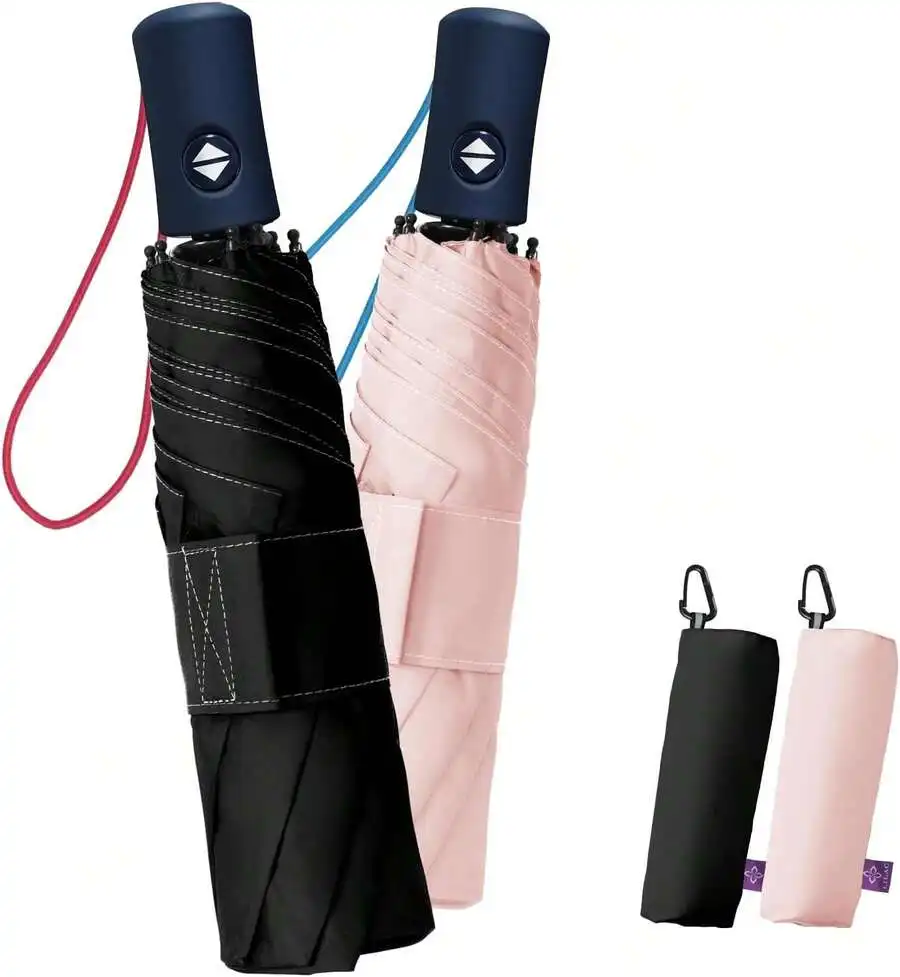 Windproof Compact Folding Umbrella 43 Inch Lightweight Travel Parasol With UPF 100+ UV Protection
Windproof Compact Folding Umbrella 43 Inch Lightweight Travel Parasol With UPF 100+ UV Protection