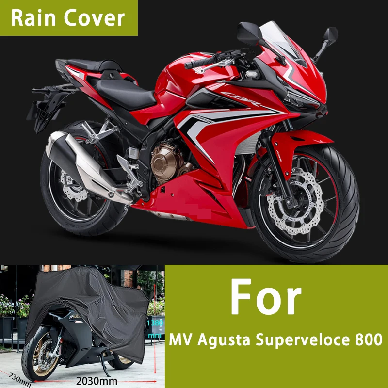 Car Cover Motorcycle Sunscreen Dustproof Earless Thickened Oxford Rainproof Suitable Accessory For MV Agusta Superveloce 800
Car Cover Motorcycle Sunscreen Dustproof Earless Thickened Oxford Rainproof Suitable Accessory For MV Agusta Superveloce 800