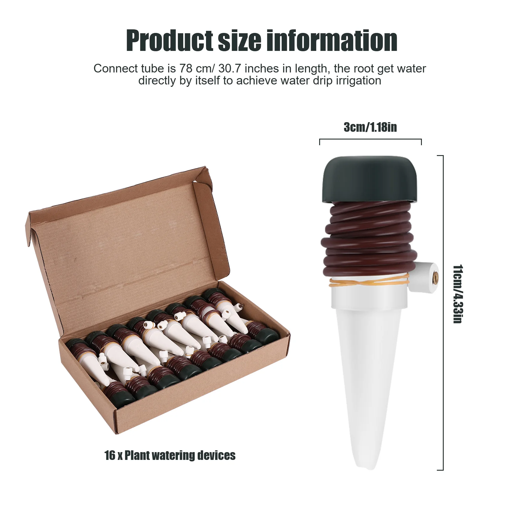 B62B-Watering Pile Automatic Watering System, Outdoor Indoor Plants Are Slowly Released From Drip Irrigation (16)
B62B-Watering Pile Automatic Watering System, Outdoor Indoor Plants Are Slowly Released From Drip Irrigation (16)