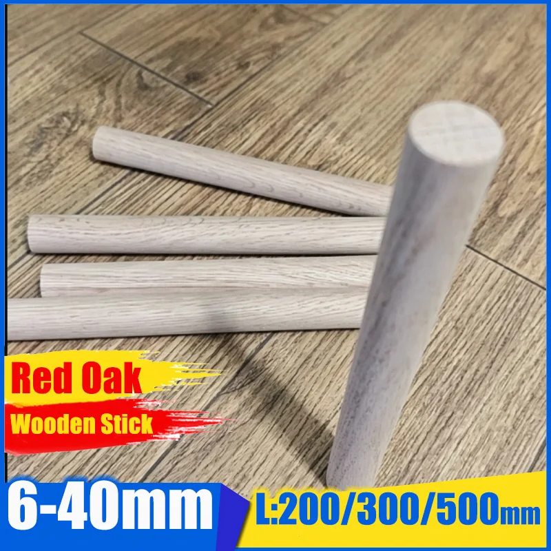 1-20Pcs Red Oak Round Rod Solid Wooden Length 200 -500mm Diameter 6mm-40mm
1-20Pcs Red Oak Round Rod Solid Wooden Length 200 -500mm Diameter 6mm-40mm