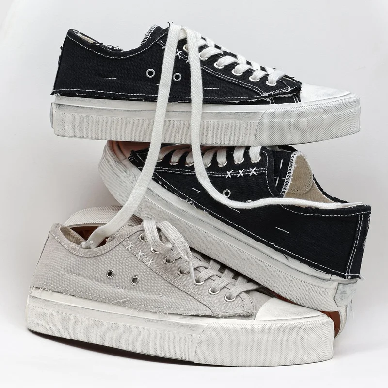Flat Sole Comfortable Skate Sneakers 2026 Autumn Hot Sale Men's Casual Shoes Fashion Canvas Solid Colour Wear-resistant Footwear
Flat Sole Comfortable Skate Sneakers 2026 Autumn Hot Sale Men's Casual Shoes Fashion Canvas Solid Colour Wear-resistant Footwear