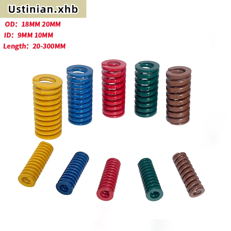 1pcs Mold spring OD 18mm 20mm,ID 9mm 10mm,Length 20-300mm rectangular spiral stamping compression spring
1pcs Mold spring OD 18mm 20mm,ID 9mm 10mm,Length 20-300mm rectangular spiral stamping compression spring