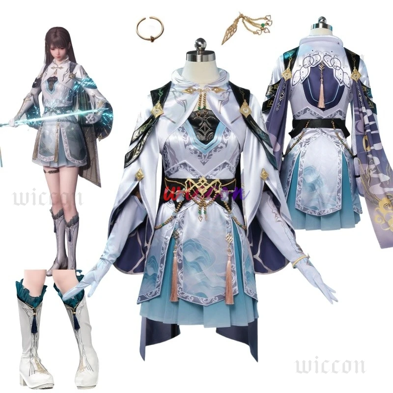 Love And Deep Space Flowing Clouds Embrace Breeze Heroine Cosplay Woman Leading Lady Costume Disguise Fancy Role Play Set
Love And Deep Space Flowing Clouds Embrace Breeze Heroine Cosplay Woman Leading Lady Costume Disguise Fancy Role Play Set