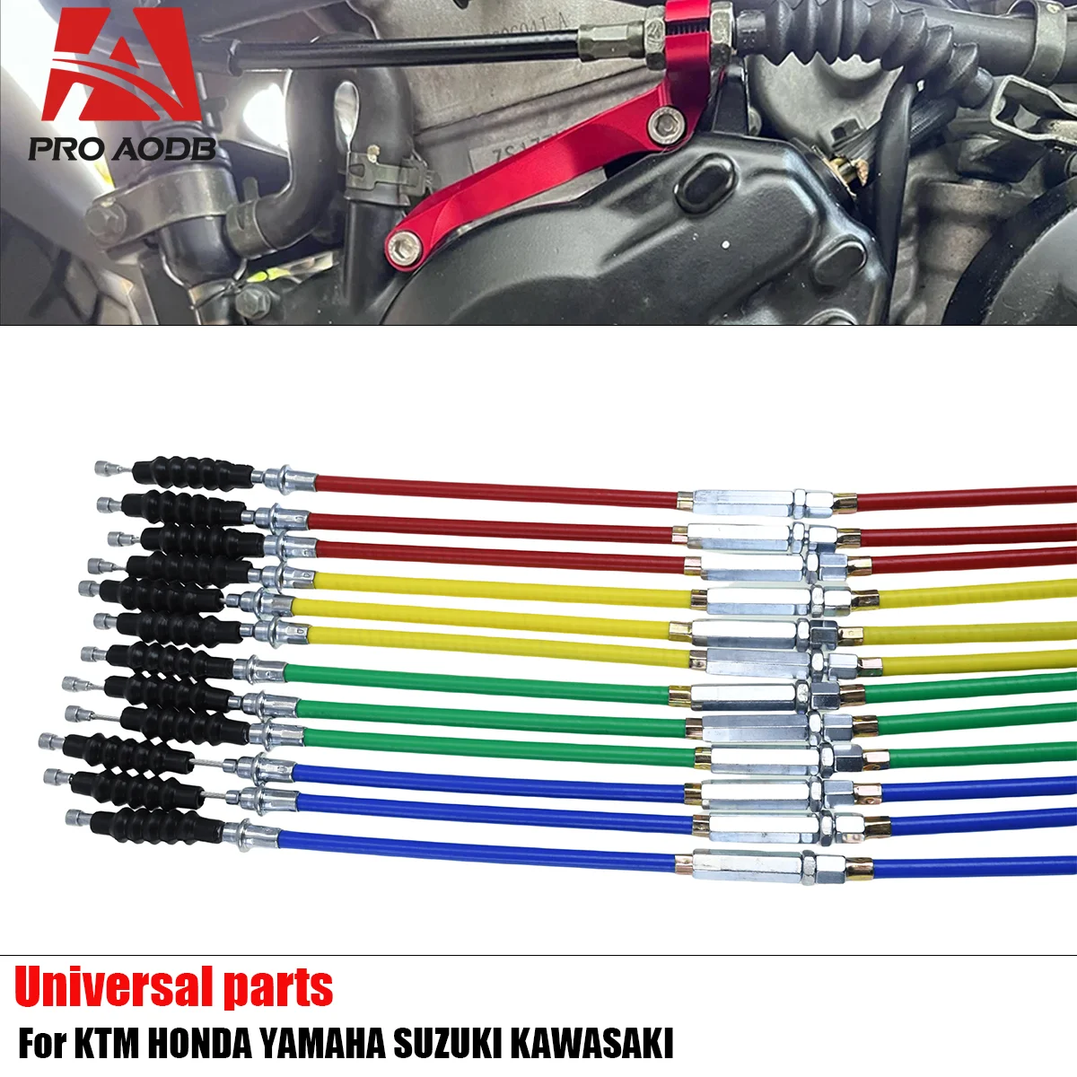 Durable Motorcycle Clutch Cable 990mm Adjuster For Yamaha Honda KTM Kawasaki KXF KLX KX Suzuki 125-500 Dirt Bike ATV Universal
Durable Motorcycle Clutch Cable 990mm Adjuster For Yamaha Honda KTM Kawasaki KXF KLX KX Suzuki 125-500 Dirt Bike ATV Universal