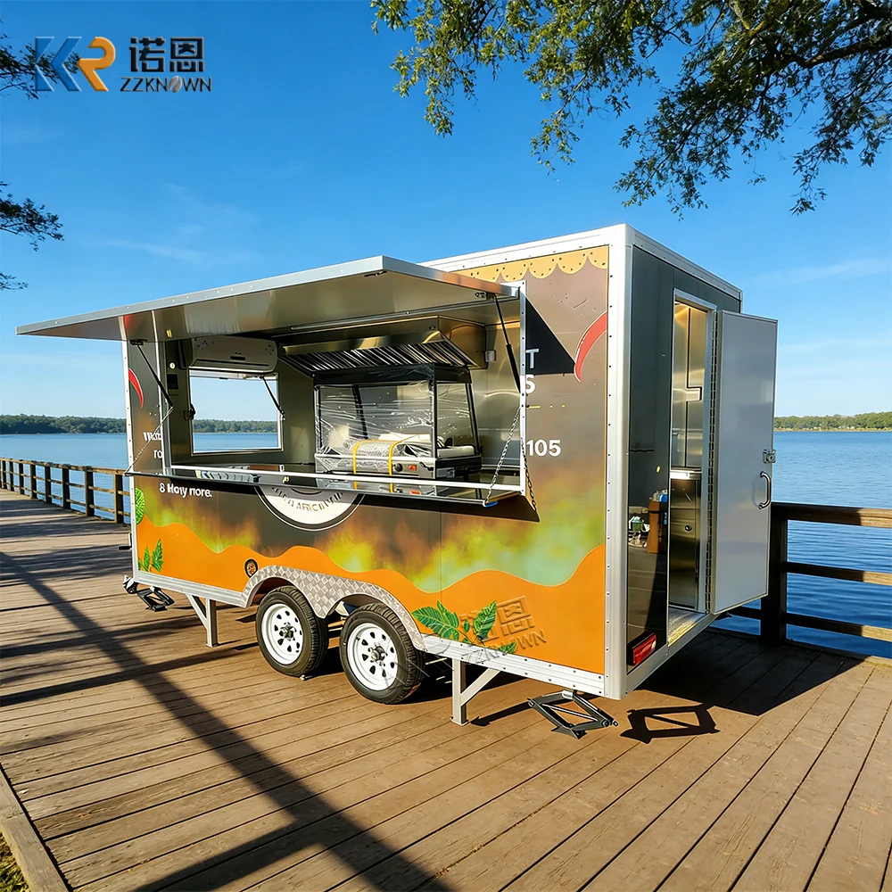 Outdoor Street Small Mobile Coffee Ice Cream Truck Fast Food Vending Snack Drink Bar Mobile Food Trailer for Sale
Outdoor Street Small Mobile Coffee Ice Cream Truck Fast Food Vending Snack Drink Bar Mobile Food Trailer for Sale