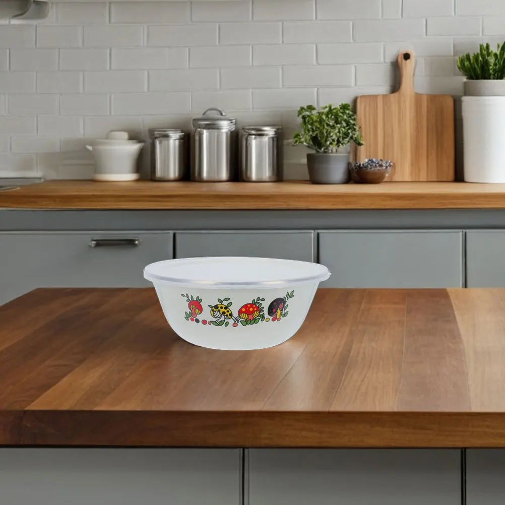 Enamel Bowl Large Vintage Food Container Decorative Serving Basin Retro Kitchen Bowls Metal Salad Pasta Sourdough Candy Snack
Enamel Bowl Large Vintage Food Container Decorative Serving Basin Retro Kitchen Bowls Metal Salad Pasta Sourdough Candy Snack
