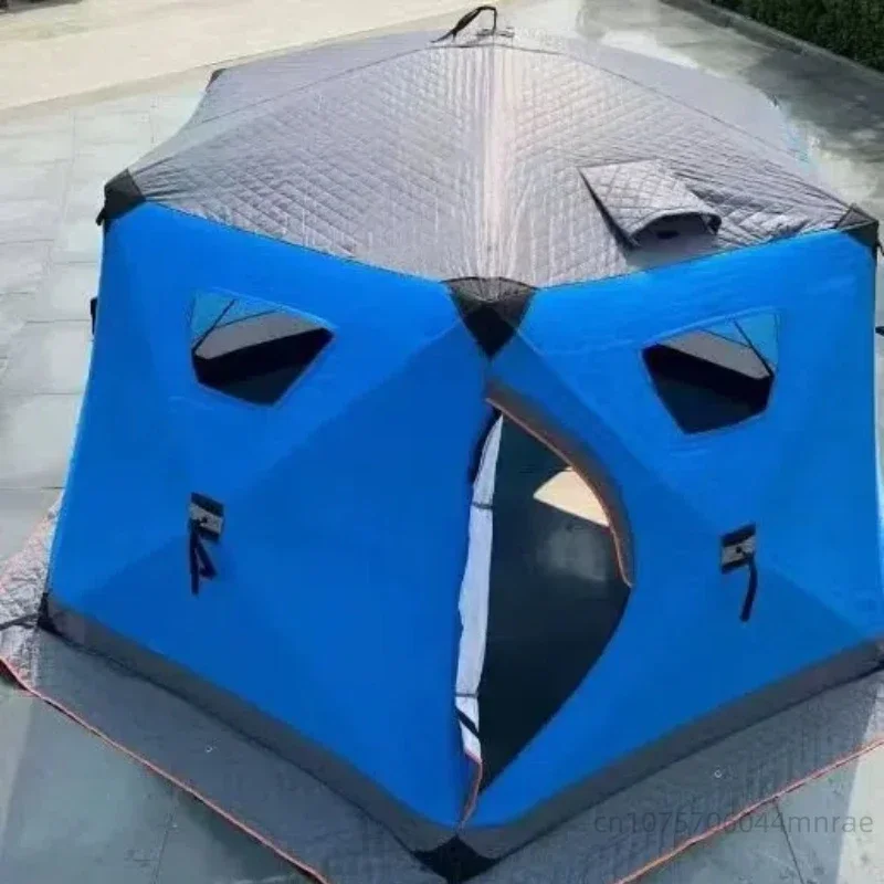 Winter Fishing Tent, 3-4 People Outdoor Camping with Thick Cotton Tent, Warm and Cold Proof, No Need to Build a Snow Fishing Hut
Winter Fishing Tent, 3-4 People Outdoor Camping with Thick Cotton Tent, Warm and Cold Proof, No Need to Build a Snow Fishing Hut