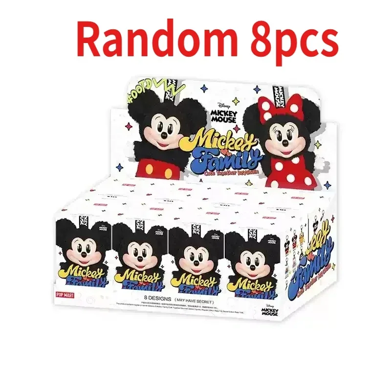 Vinyl Doll Mickey Mouse Anime Figures Decor Collection Kids Gifts MINISO Mickey Family Cute Together Keychain Series Blind Box
Vinyl Doll Mickey Mouse Anime Figures Decor Collection Kids Gifts MINISO Mickey Family Cute Together Keychain Series Blind Box