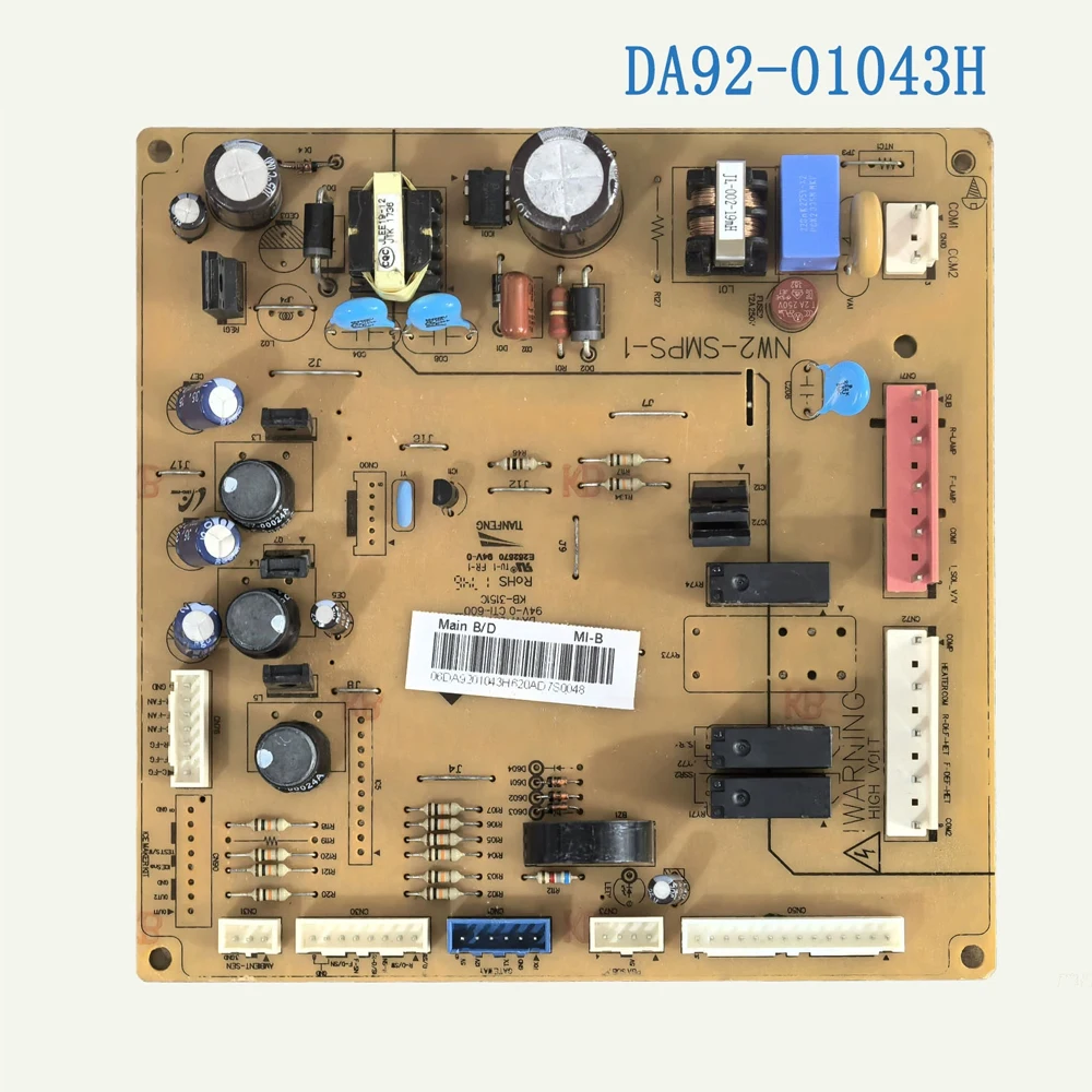 Карта управления материнской платой холодильника для Samsung DA92-01043H
Карта управления материнской платой холодильника для Samsung DA92-01043H