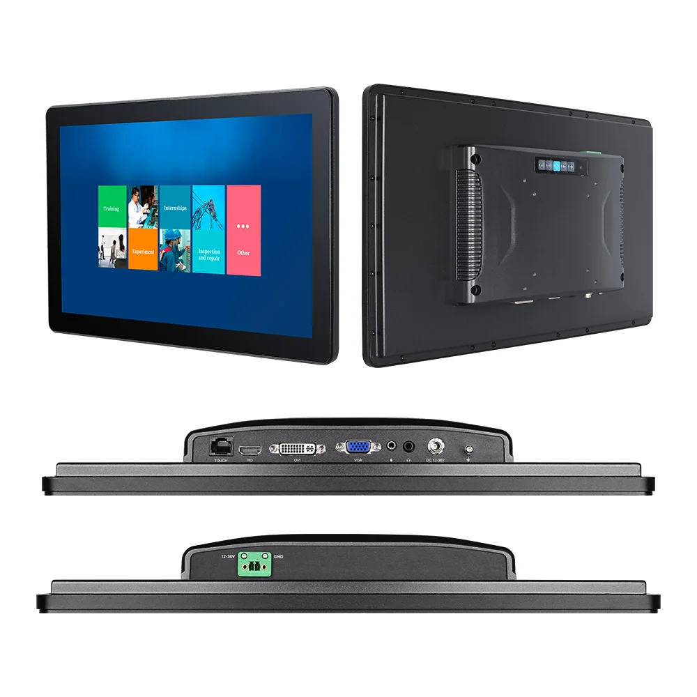 High Brightness 23.8 Inch Industrial Waterproof All-In-One Panel PC OEM 15.6" LCD Monitor Serial Sunlight Readable Capacitive
High Brightness 23.8 Inch Industrial Waterproof All-In-One Panel PC OEM 15.6" LCD Monitor Serial Sunlight Readable Capacitive
