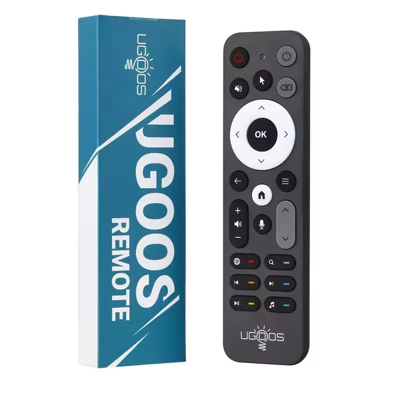 Сменный пульт дистанционного управления Ugoos UR02 BT для UGOOS TOX1 TOX3 TOX4 AM8 PRO AM6B PLUS X4 X4Q Cube Pro Extra TV Box
Сменный пульт дистанционного управления Ugoos UR02 BT для UGOOS TOX1 TOX3 TOX4 AM8 PRO AM6B PLUS X4 X4Q Cube Pro Extra TV Box