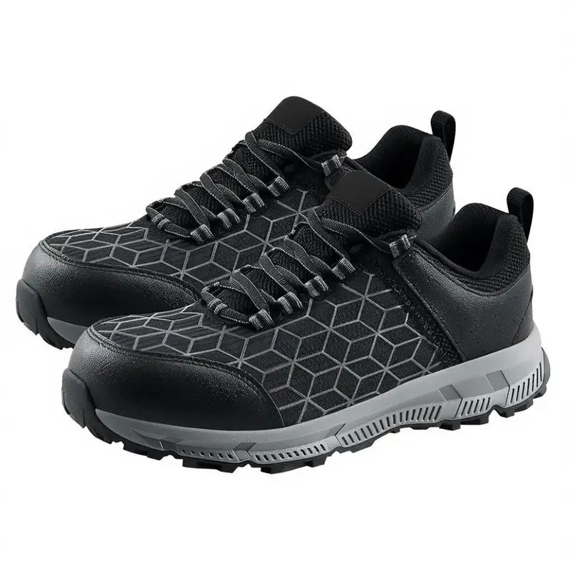 Safety Footwear US Size 8 For Construction Site Warehouse Manufacturing, Padded Insole Athletic Protection Shoes Breathable Mesh Upper Black
Safety Footwear US Size 8 For Construction Site Warehouse Manufacturing, Padded Insole Athletic Protection Shoes Breathable Mesh Upper Black