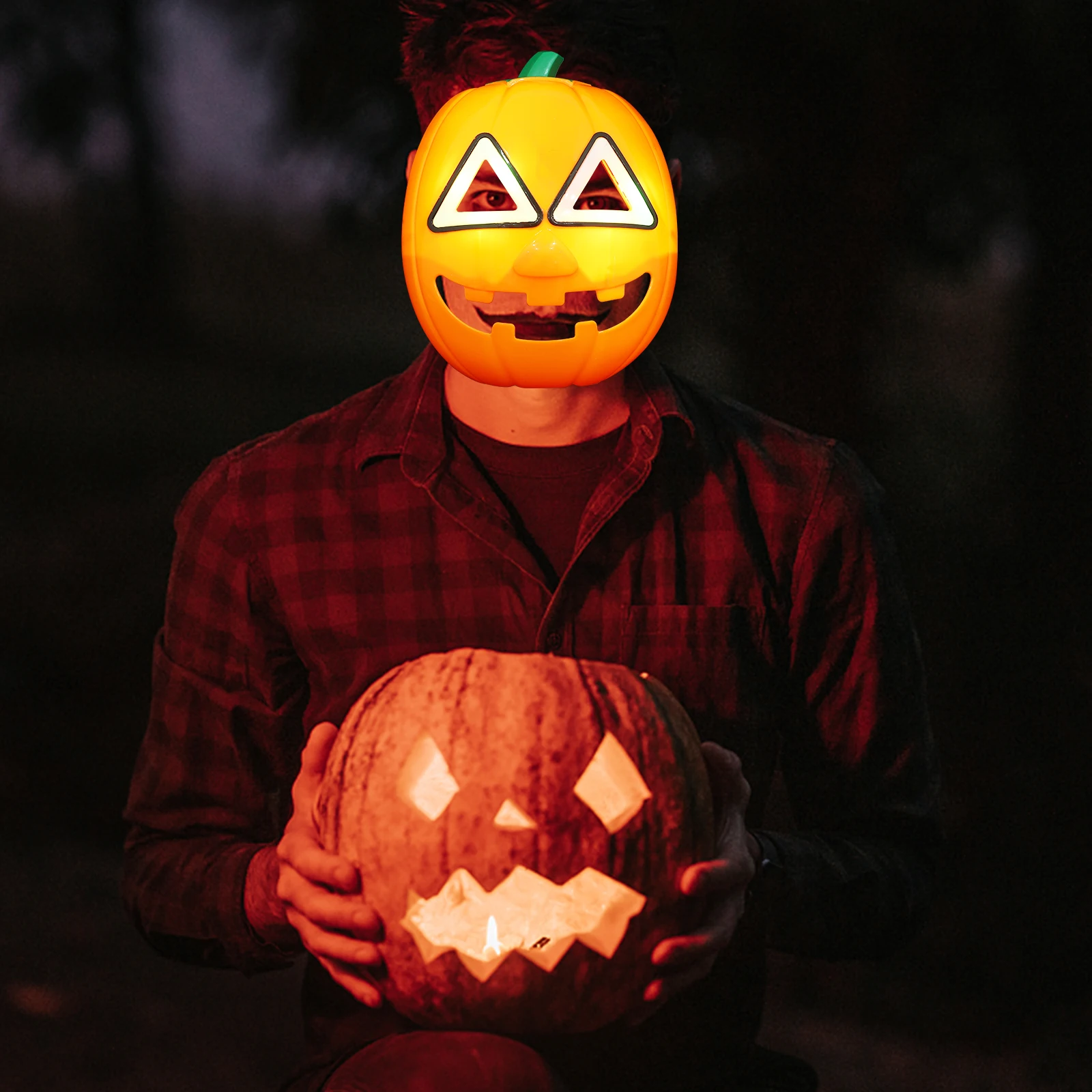 Glowing Pumpkin Mask Full Face Halloween Cosplay Costume Party Decoration Makeup Carnival Night Dance for Women
Glowing Pumpkin Mask Full Face Halloween Cosplay Costume Party Decoration Makeup Carnival Night Dance for Women