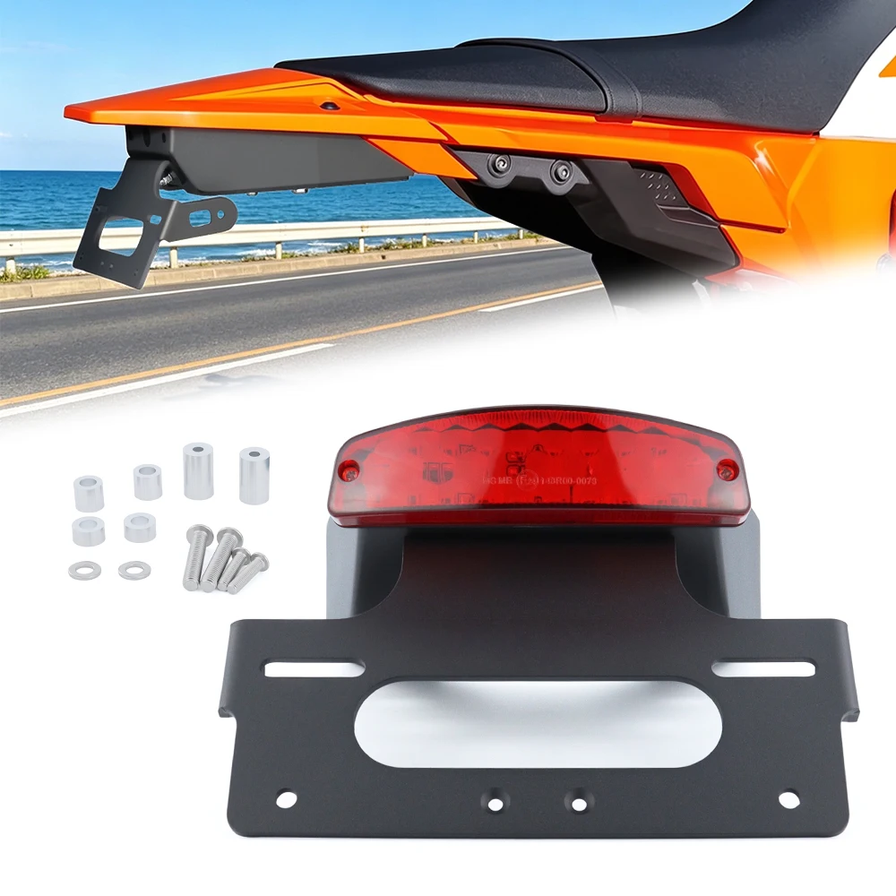 Motorcycle License Plate Holder Number Frame Tail Light Bracket Rear Tail Tidy Fender Eliminator kit 125 SMC-R 2025-2026 For KTM
Motorcycle License Plate Holder Number Frame Tail Light Bracket Rear Tail Tidy Fender Eliminator kit 125 SMC-R 2025-2026 For KTM