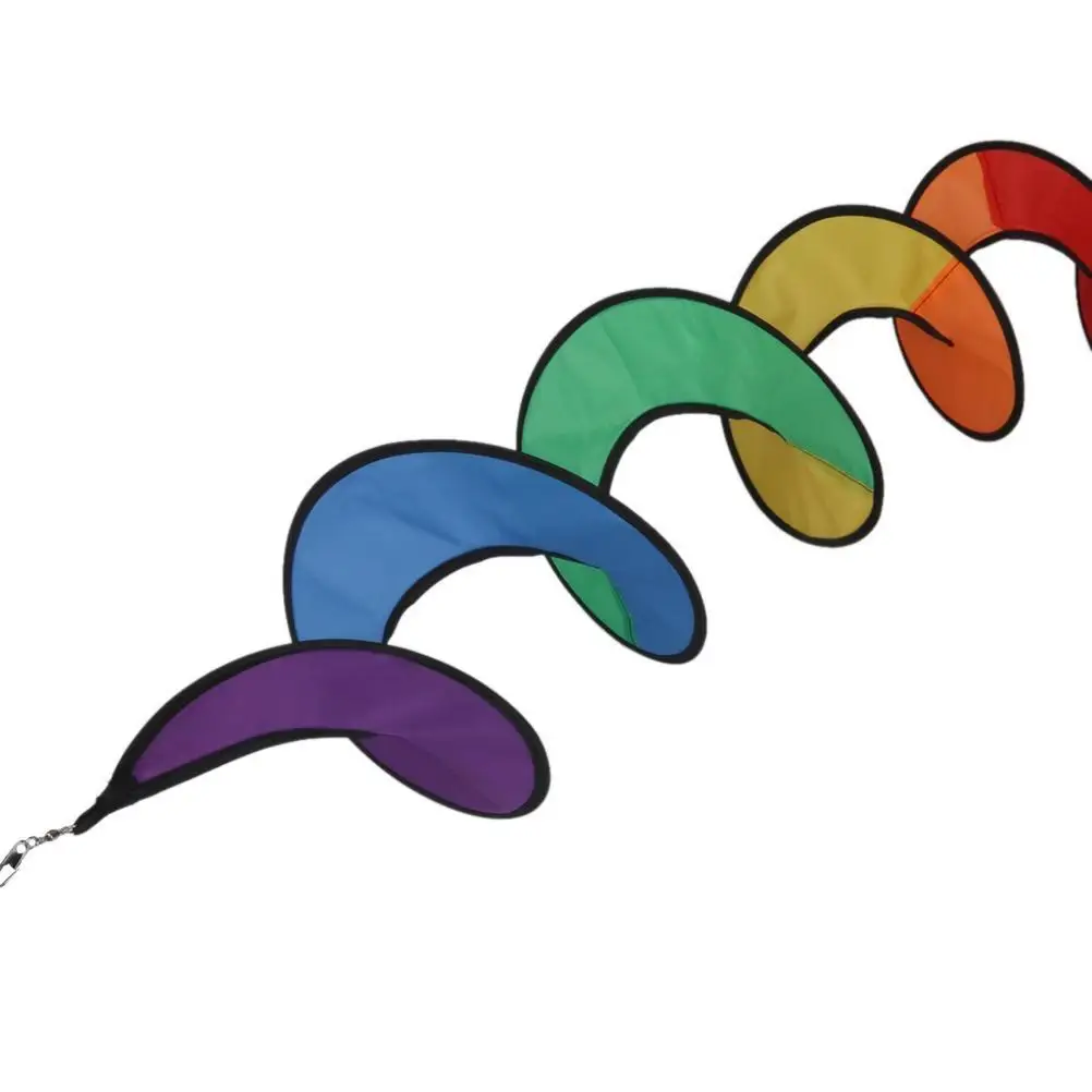 Spiral Rainbow Multicolor Nylon Foldable Rainbow Curlie Spinner Wind Spinner for Garden Decor Outdoor Christmas
Spiral Rainbow Multicolor Nylon Foldable Rainbow Curlie Spinner Wind Spinner for Garden Decor Outdoor Christmas