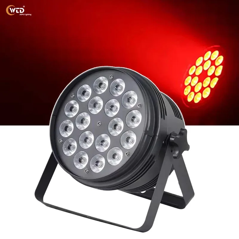 Светодиодный прожектор для мероприятий RGBW 4-в-1 Par LED 18x12 DMX, плоский, тонкий, Par 64, для дискотек и вечеринок
Светодиодный прожектор для мероприятий RGBW 4-в-1 Par LED 18x12 DMX, плоский, тонкий, Par 64, для дискотек и вечеринок