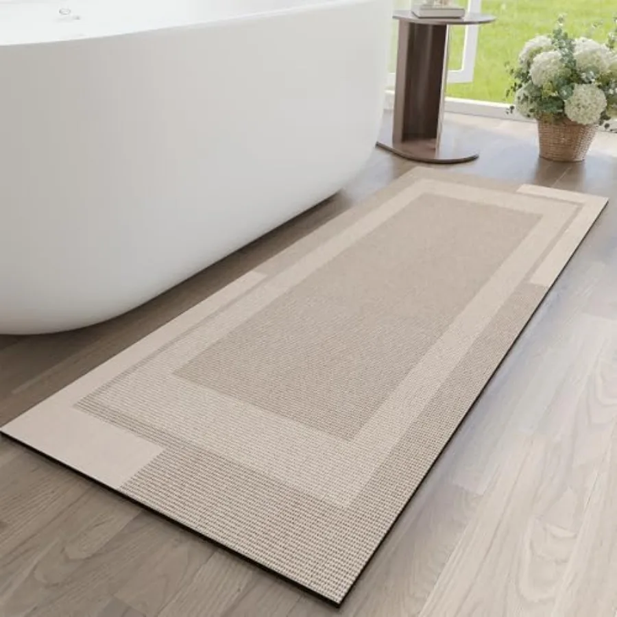 Non Slip Long Bathroom Runner Rug Bath Mat Rubber Backing Ultra Thin Bathroom Rugs Fit Under Door Quick Dry Super Absorbent Was
Non Slip Long Bathroom Runner Rug Bath Mat Rubber Backing Ultra Thin Bathroom Rugs Fit Under Door Quick Dry Super Absorbent Was