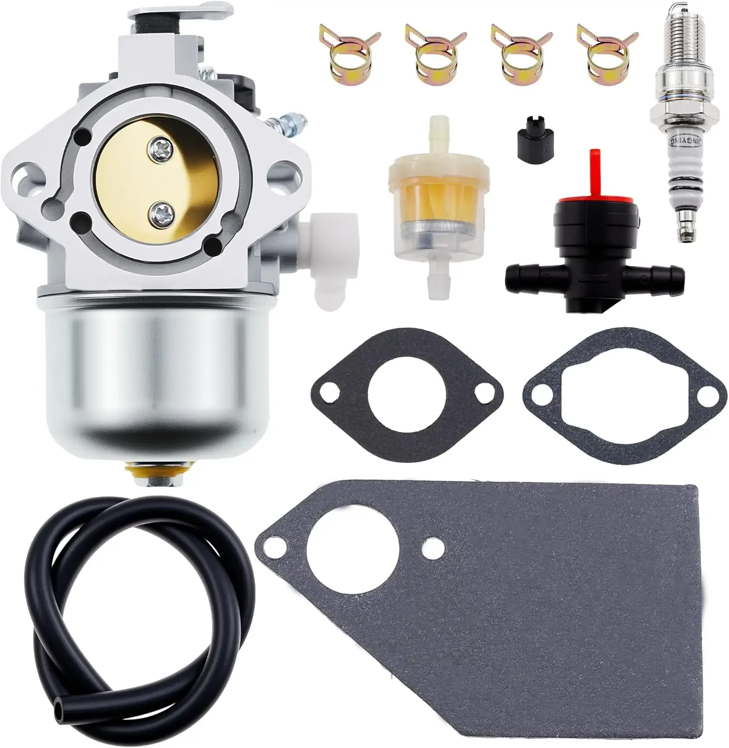 5-4993 Carburetor Fits for B&S Walbro 5-4993 694526 Tractor Generator Engine 19E412 192432 Engines,with Gasket Spark Plug Kits.
5-4993 Carburetor Fits for B&S Walbro 5-4993 694526 Tractor Generator Engine 19E412 192432 Engines,with Gasket Spark Plug Kits.