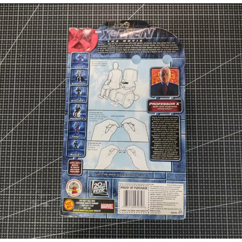 Original Marvel Legends Series X-MEN PROFESSOR X Action Figure Model Toys
Original Marvel Legends Series X-MEN PROFESSOR X Action Figure Model Toys