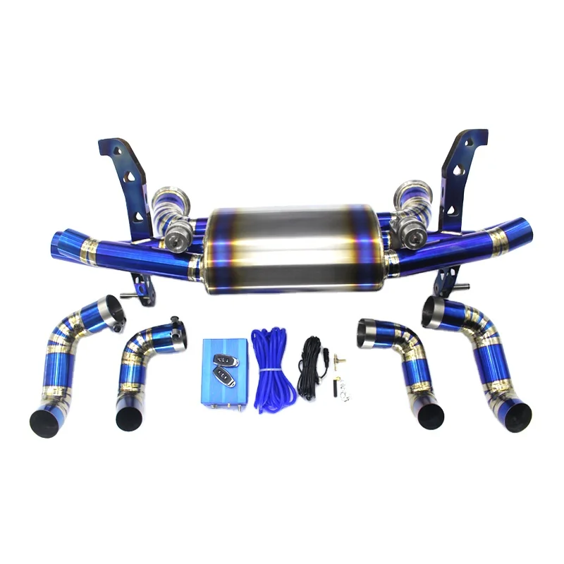 OEM Titanium Exhaust Pipe System For Lamborghini Gallardo 5.2 LP560-4 2008-2016 High Performance Valvetronic Exhaust Pipes
OEM Titanium Exhaust Pipe System For Lamborghini Gallardo 5.2 LP560-4 2008-2016 High Performance Valvetronic Exhaust Pipes