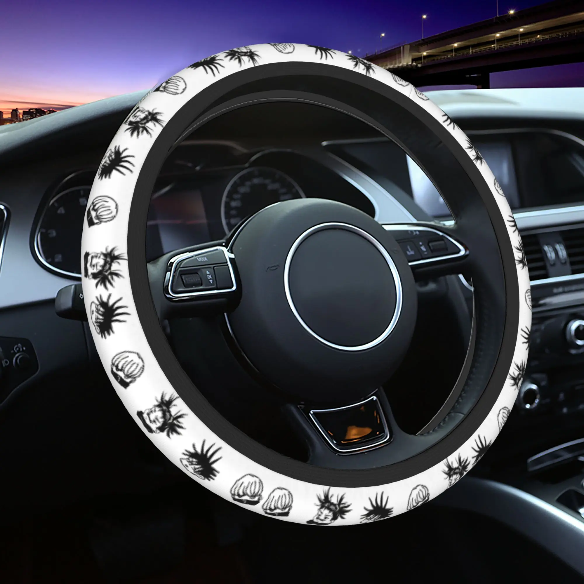 Jujutsu Kaisen Anime Car Steering Wheel Cover 38cm Anti-slip Gojo Auto Steering Wheel Protector Car-styling Car Accessories
Jujutsu Kaisen Anime Car Steering Wheel Cover 38cm Anti-slip Gojo Auto Steering Wheel Protector Car-styling Car Accessories